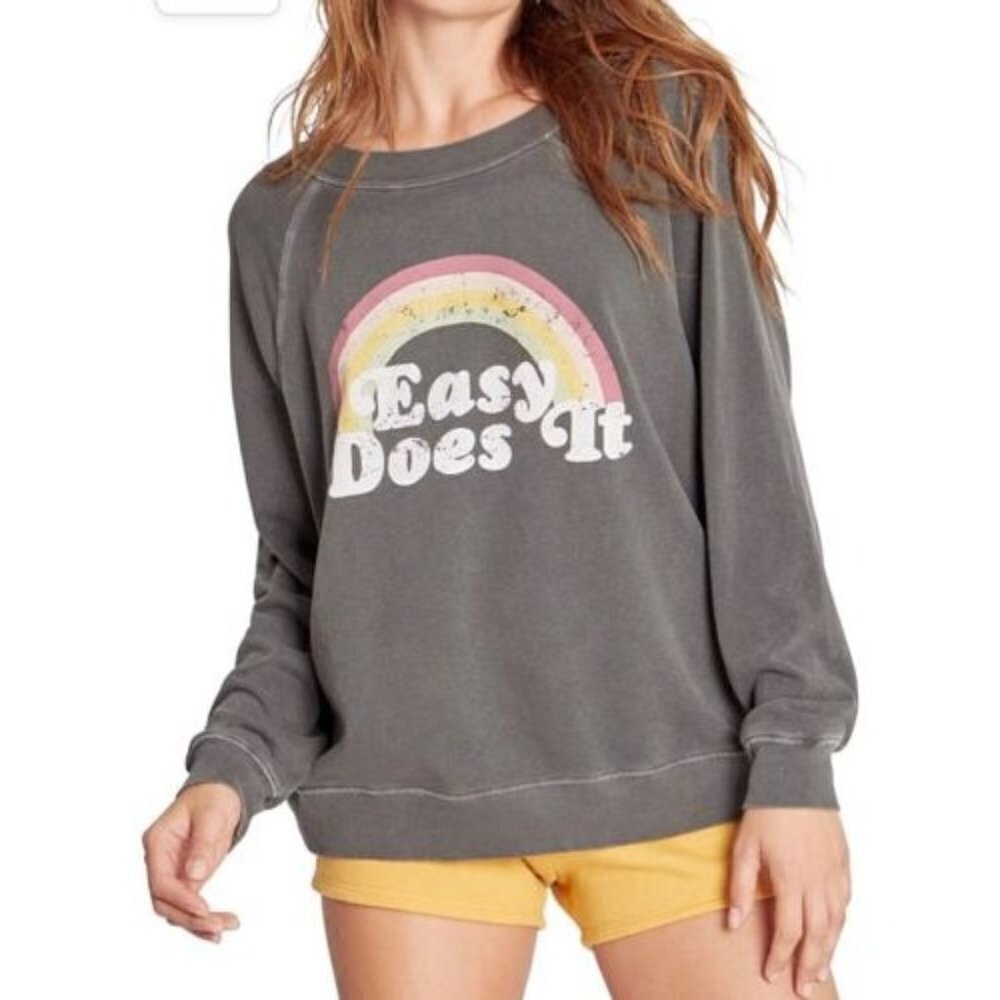 Wildfox Easy Does It Pullover Sweater S